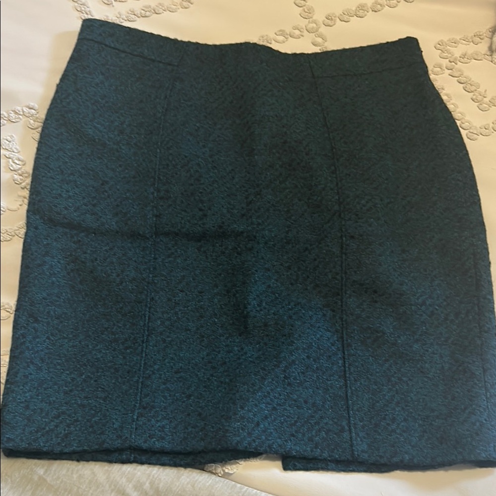 Banana Republic Elegant Teal Skirt
